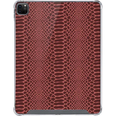 Marsala Snake Skin iPad Cases